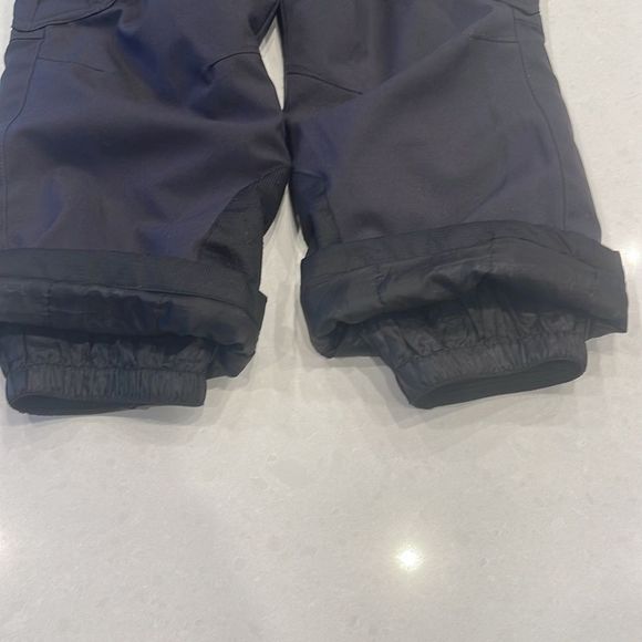 Gerry Weber Kids Gray Snow Pants with Blue Straps - Picture 4 of 7